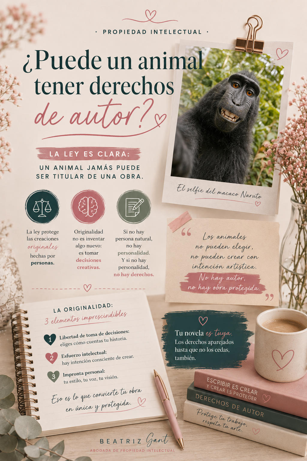 derechos autor animales